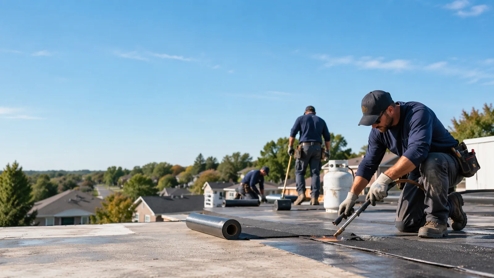 Flat Roof Leak Repair providers in Funk, NE
